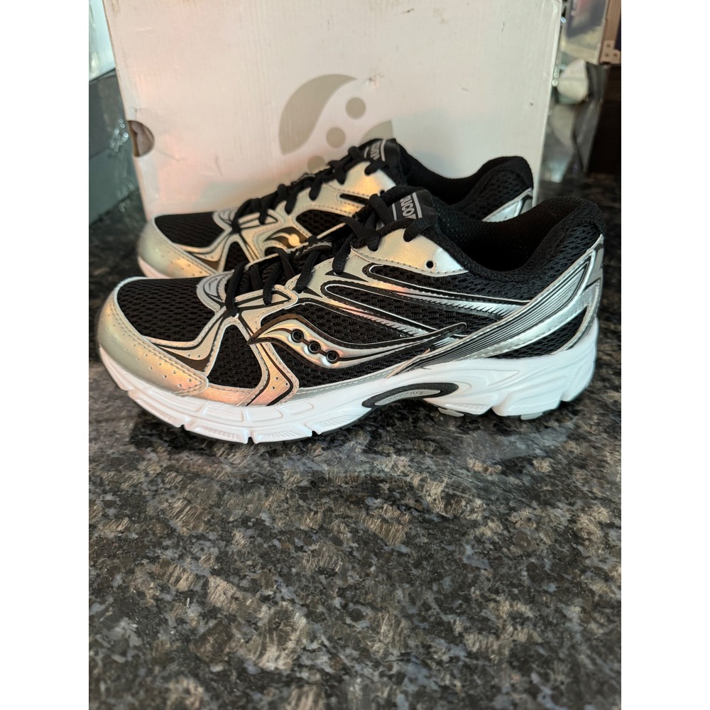 Saucony Grid Cohesion 14 millenium black Running Shoes S70812-7 Mens 8.5 lady 10